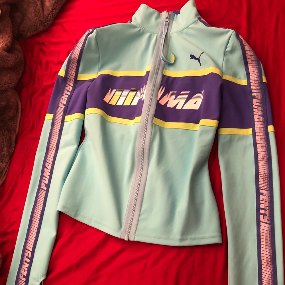 Fenty X Puma racer jacket